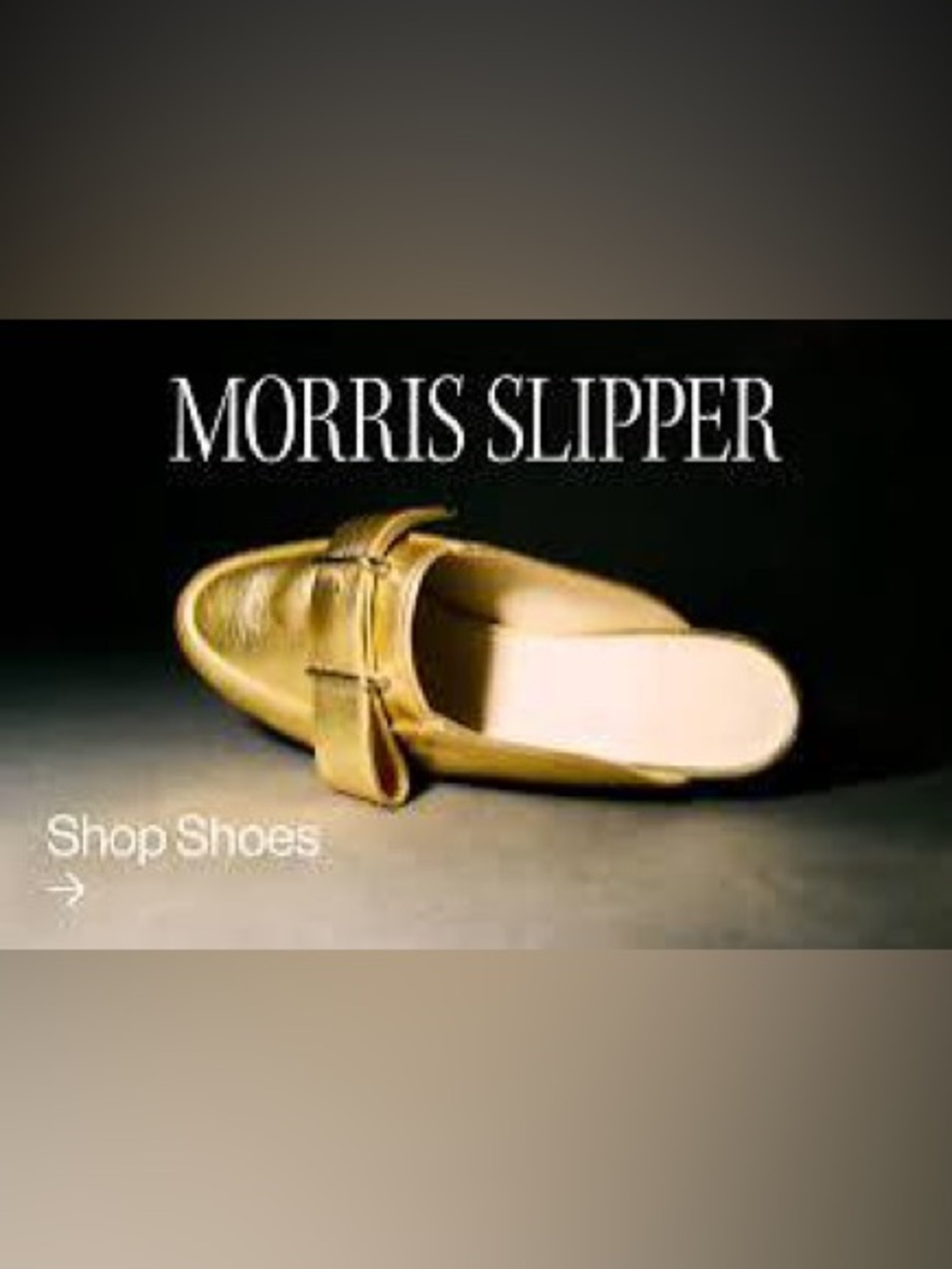 TIBI Gold Metallic Morris Slipper / Loafer Mules 38.5 / 39 EU - Picture 2 of 6